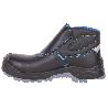 BOTA DE PIEL NEGRA CON VELCRO S3S MODELO URIAN PRO TALLA 37