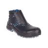 BOTA DE PIEL NEGRA CON VELCRO S3S MODELO URIAN PRO TALLA 47