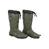 BOTA DE AGUA VERDE/NEGRA CON FORRO POLAR TALLA 39
