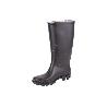 BOTA ALTA DE AGUA PVC NEGRA OB FO SR TALLA 39