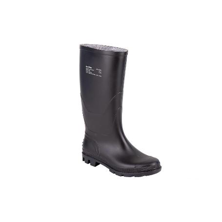 BOTA ALTA DE AGUA PVC NEGRA OB FO SR TALLA 47