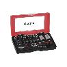 SET MINI CARRACA, VASOS Y PUNTAS 1/4 23 PCS.