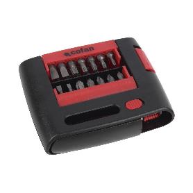 SET PUNTAS  PH, PZ, TORX, SL, HEX  (27 PCS.)