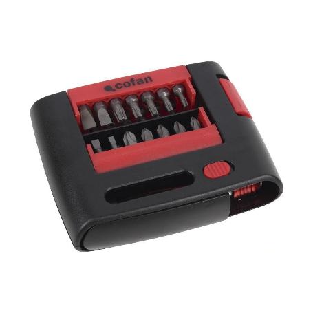 SET PUNTAS  PH, PZ, TORX, SL, HEX  (27 PCS.)