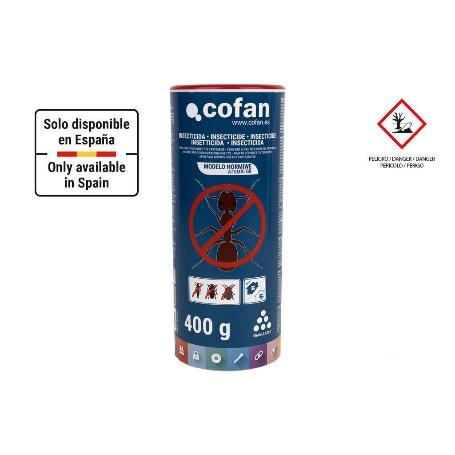 INSECTICIDA MICROGRANULADO PARA HORMIGAS MODELO HORMIWE 400G