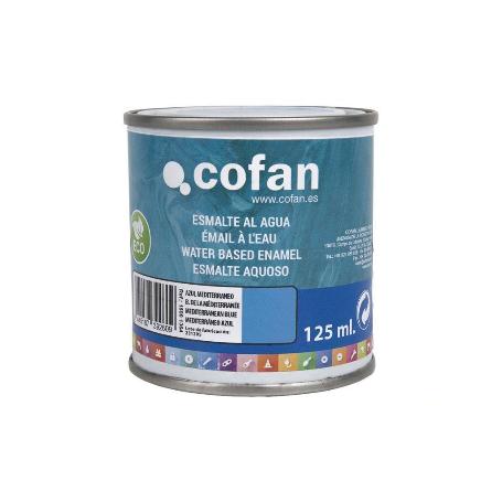 ESMALTE AL AGUA (125 ML) AZUL MEDITERRANEO BRILLO