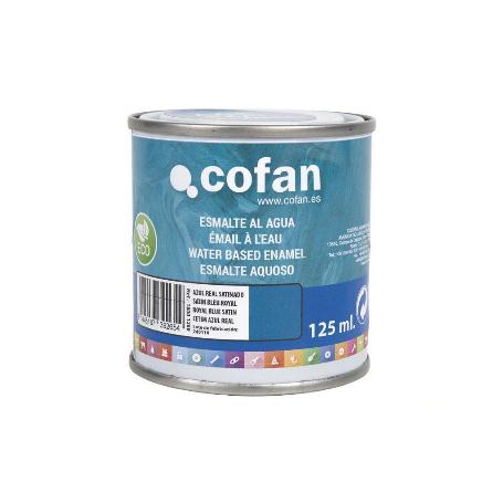 ESMALTE AL AGUA (125 ML) AZUL REAL SATINADO