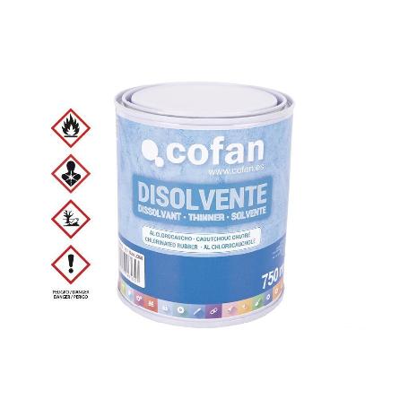 DISOLVENTE CLOROCAUCHO 750 ML
