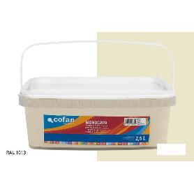 PINTURA PLÁSTICA MONOCAPA MARFIL (2,5 LT)