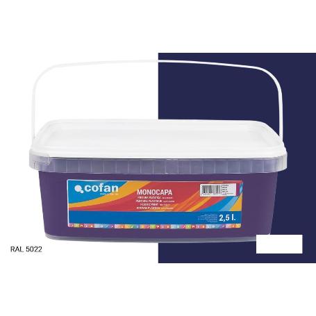 PINTURA PLÁSTICA MONOCAPA VIOLETA (2,5 LT)