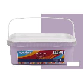 PINTURA PLÁSTICA MONOCAPA LILA (2,5 LT)