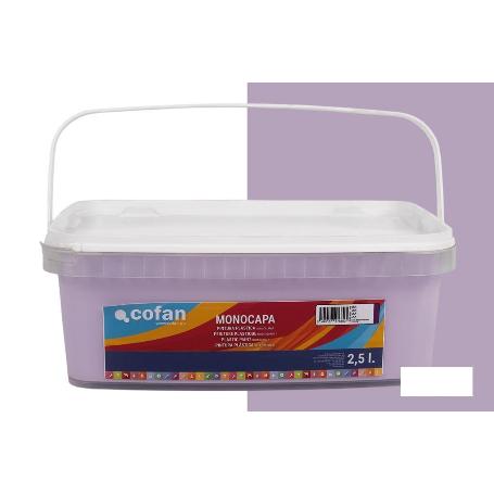 PINTURA PLÁSTICA MONOCAPA LILA (2,5 LT)