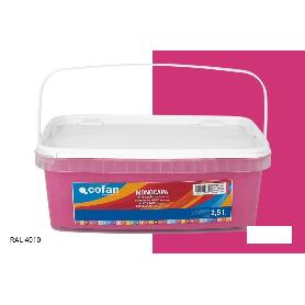 PINTURA PLÁSTICA MONOCAPA MAGENTA SUAVE (2,5 LT)