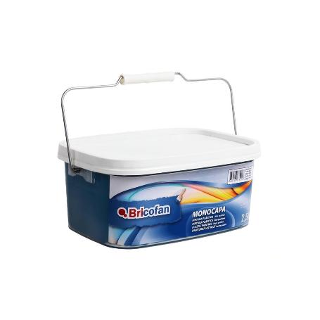 PINTURA PLÁSTICA MONOCAPA AZUL AGUA (2,5 LT)