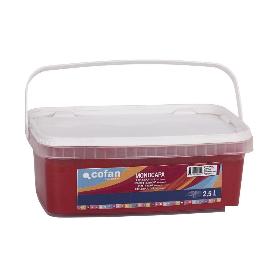 PINTURA PLÁSTICA MONOCAPA ROJO DIABLO (2,5 LT)