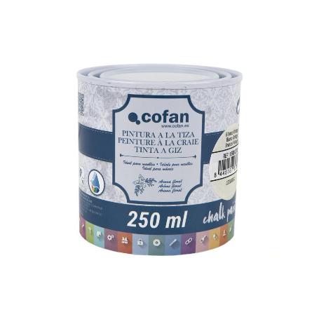 PINTURA A LA TIZA, CHALK PAINT, BLANCO VINTAGE 250 ML