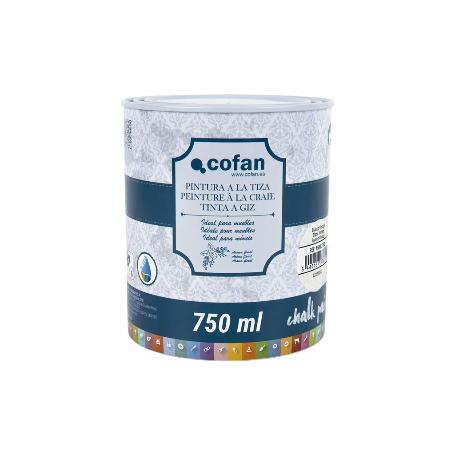 PINTURA A LA TIZA, CHALK PAINT, BLANCO VINTAGE 750 ML