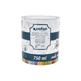 PINTURA A LA TIZA, CHALK PAINT, BLANCO ALGODÓN 750 ML