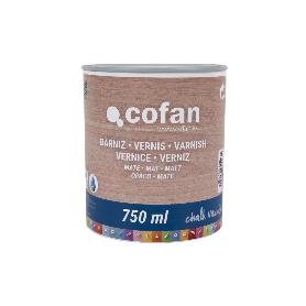 BARNIZ AL AGUA MATE, CHALK VARNISH, 750 ML