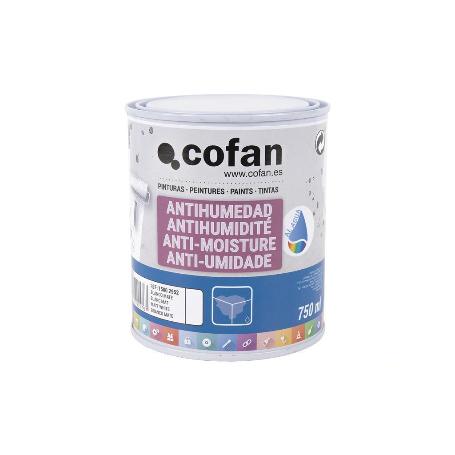 PINTURA ANTIHUMEDAD AL AGUA (750 ML)  BLANCO MATE