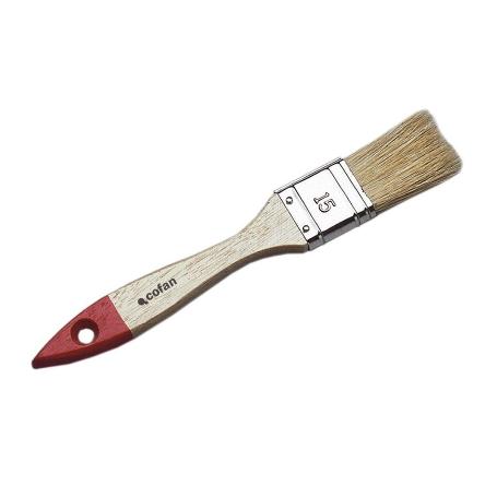 PALETINA TRIPLE 30 MM CON MANGO DE MADERA Nº 15
