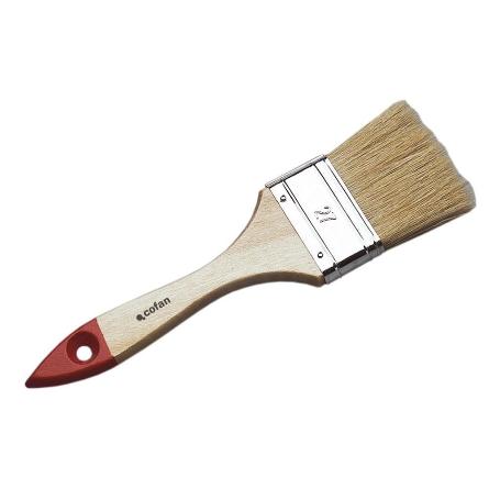 PALETINA TRIPLE 55 MM CON MANGO DE MADERA Nº 27