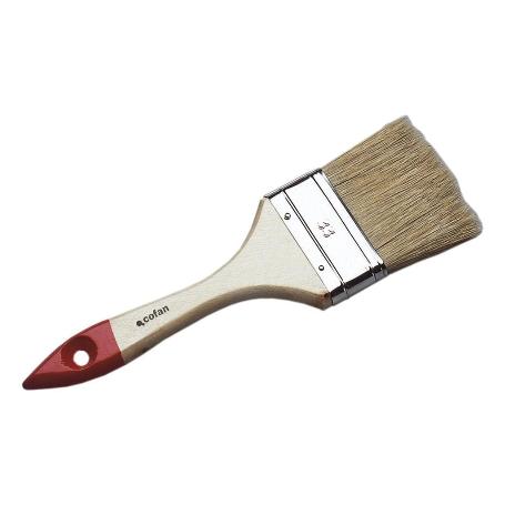 PALETINA TRIPLE 70 MM CON MANGO DE MADERA Nº 33