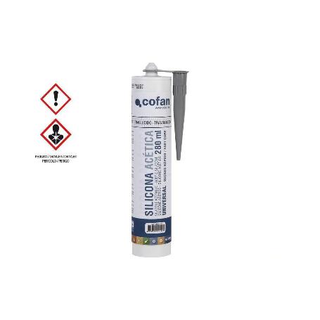 SILICONA ACÉTICA UNIVERSAL 280 ML TRANSLÚCIDO