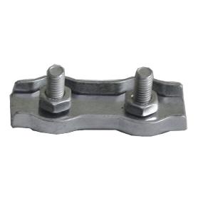 SUJETACABLES PLANOS DOBLE M-6   CAJA 50 UNID.