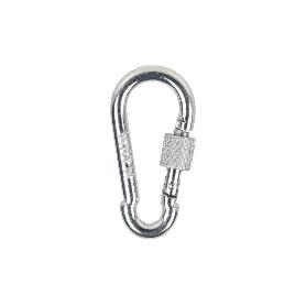 MOSQUETON CON SEGURO M-12X140   CAJA 10 UNID.