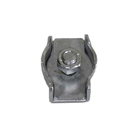 SUJETACABLES PLANO SIMPLE M-3 INOX   CAJA 10 UNID.