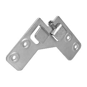 COLGADOR ESCUADRA DOBLE ZINCADO 59X59 MM VENTA UNITARIA