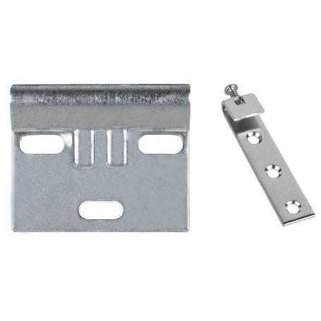 SET COLGADOR DE ARMARIO ZINCADO 60 MM  VENTA UNITARIA