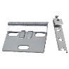 SET COLGADOR DE ARMARIO ZINCADO 60 MM  VENTA UNITARIA