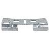 PLACA COLGADOR DOBLE 130 MM CON HUECO 42 MM   CAJA 50 UNID.