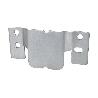 CHAPA ANCLAJE ZINCADA 100 X 47 MM   CAJA 50 UNID.