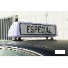 CARTEL AVISADOR ACOMP. VEH. - ESPECIAL V-21