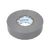 CINTA AISLANTE 180 MICRAS GRIS 19MMX20 METROS   CAJA 10 UNID.