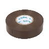CINTA AISLANTE 180 MICRAS MARRON 19MMX20 METROS   CAJA 10 UNID.