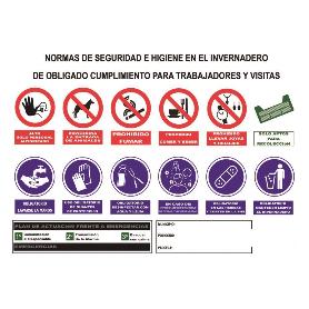 CARTEL MULTISEÑAL 70 X 100 MM