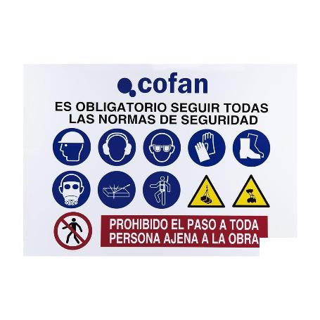 CARTEL DE OBRA EN GLASSPACK 1000X700
