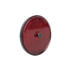 CATADIÓPTRICO REDONDO ROJO Ø 60 MM CON TORNILLO
