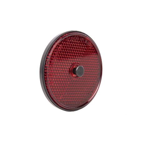 CATADIÓPTRICO REDONDO ROJO Ø 60 MM CON TORNILLO