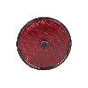 CATADIÓPTRICO REDONDO ROJO Ø 60 MM CON TORNILLO