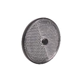 CATADIÓPTRICO REDONDO BLANCO Ø 60 MM CON TORNILLO