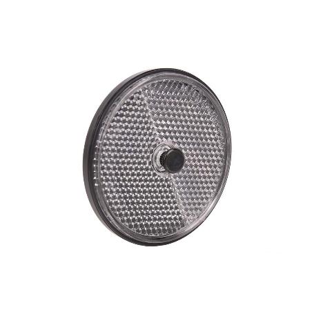 CATADIÓPTRICO REDONDO BLANCO Ø 60 MM CON TORNILLO