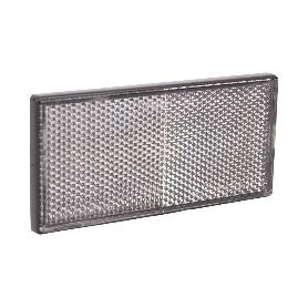 CATADIÓPTRICO RECTANGULAR BLANCO 106 X 50 MM ADHESIVO