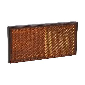 CATADIÓPTRICO RECTANGULAR ÁMBAR 106 X 50 MM ADHESIVO