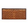 CATADIÓPTRICO RECTANGULAR ÁMBAR 106 X 50 MM ADHESIVO