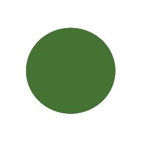 CIRCULO ADHESIVO VERDE 100 MM PARA CRISTAL